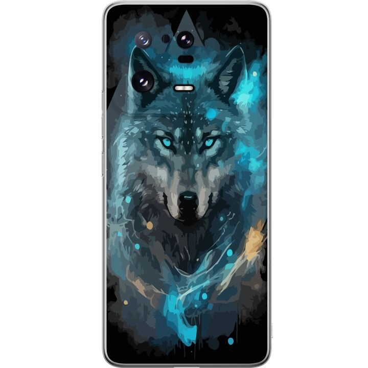 Mobiele hoes voor Xiaomi 13 Pro met Wolf ontwerp in de groep SMARTPHONE & TABLETS / Mobielbescherming / Xiaomi bij TP E-commerce Nordic AB (A64201)