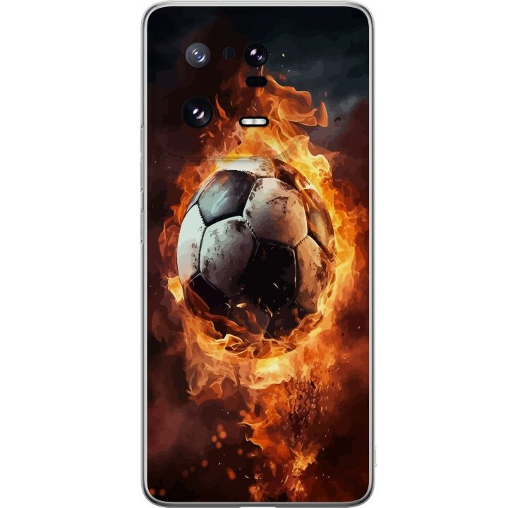 Mobiele hoes voor Xiaomi 13 Pro met Voetbal ontwerp in de groep SMARTPHONE & TABLETS / Mobielbescherming / Xiaomi bij TP E-commerce Nordic AB (A64217)