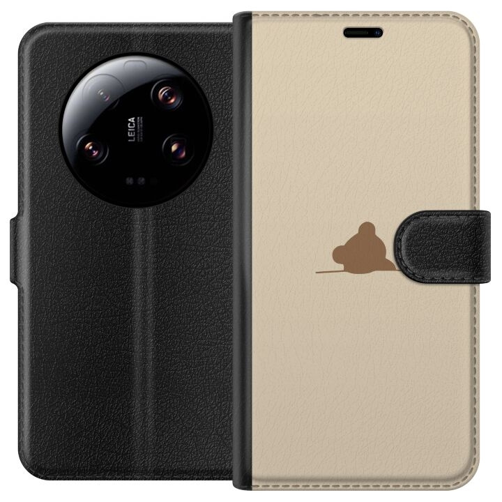 Portemonnee-hoesje voor Xiaomi 13 Ultra met Nalle ontwerp in de groep SMARTPHONE & TABLETS / Mobielbescherming / Xiaomi bij TP E-commerce Nordic AB (A64297)