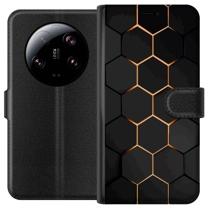 Portemonnee-hoesje voor Xiaomi 13 Ultra met Luxe Patroon ontwerp in de groep SMARTPHONE & TABLETS / Mobielbescherming / Xiaomi bij TP E-commerce Nordic AB (A64302)