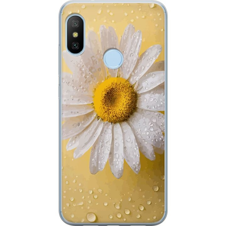 Mobiele hoes voor Xiaomi Mi A2 Lite met Porseleinbloem ontwerp in de groep SMARTPHONE & TABLETS / Mobielbescherming / Xiaomi bij TP E-commerce Nordic AB (A64412)