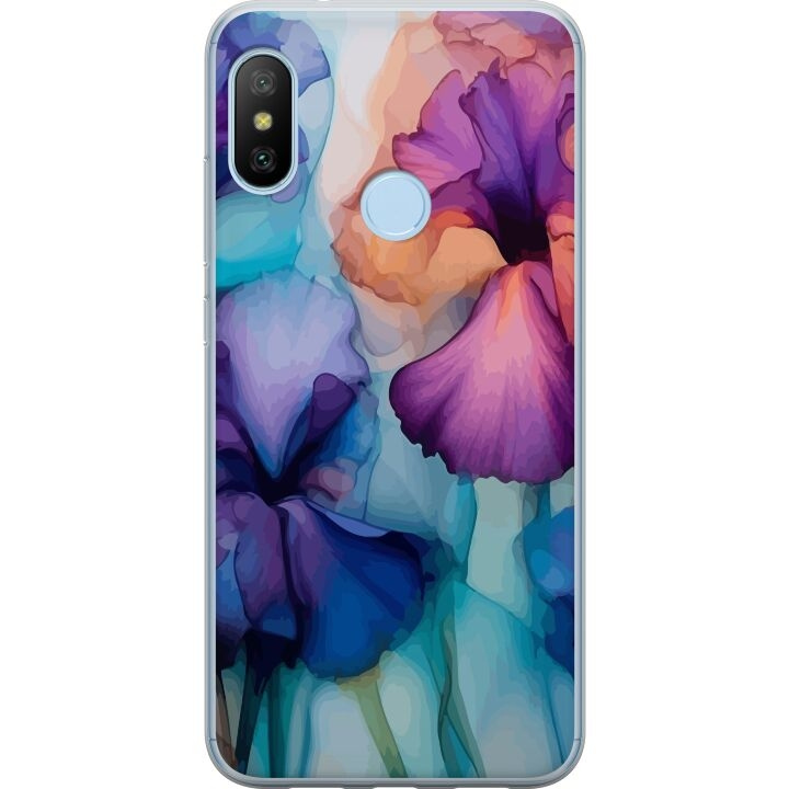 Mobiele hoes voor Xiaomi Mi A2 Lite met Magische bloemen ontwerp in de groep SMARTPHONE & TABLETS / Mobielbescherming / Xiaomi bij TP E-commerce Nordic AB (A64415)