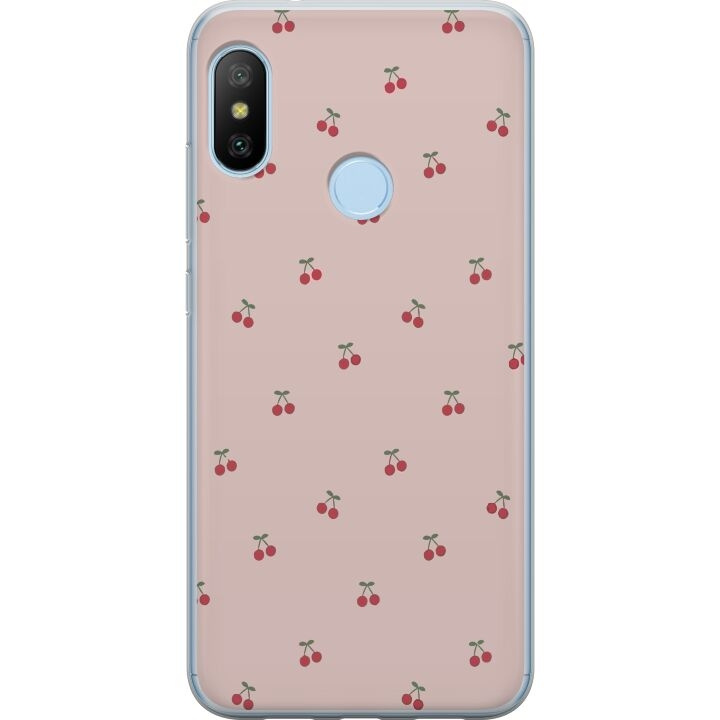 Mobiele hoes voor Xiaomi Mi A2 Lite met Kersen ontwerp in de groep SMARTPHONE & TABLETS / Mobielbescherming / Xiaomi bij TP E-commerce Nordic AB (A64419)