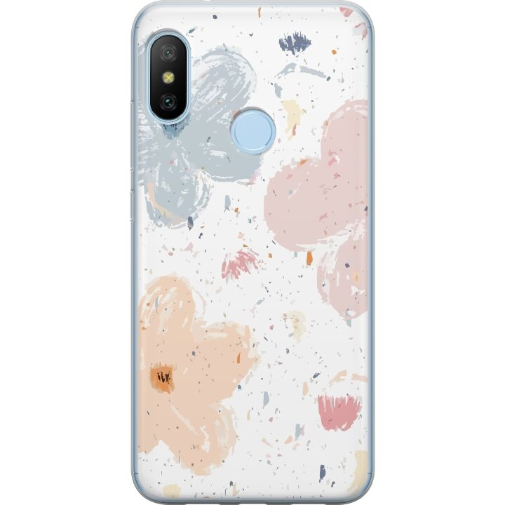 Mobiele hoes voor Xiaomi Mi A2 Lite met Bloemen ontwerp in de groep SMARTPHONE & TABLETS / Mobielbescherming / Xiaomi bij TP E-commerce Nordic AB (A64424)