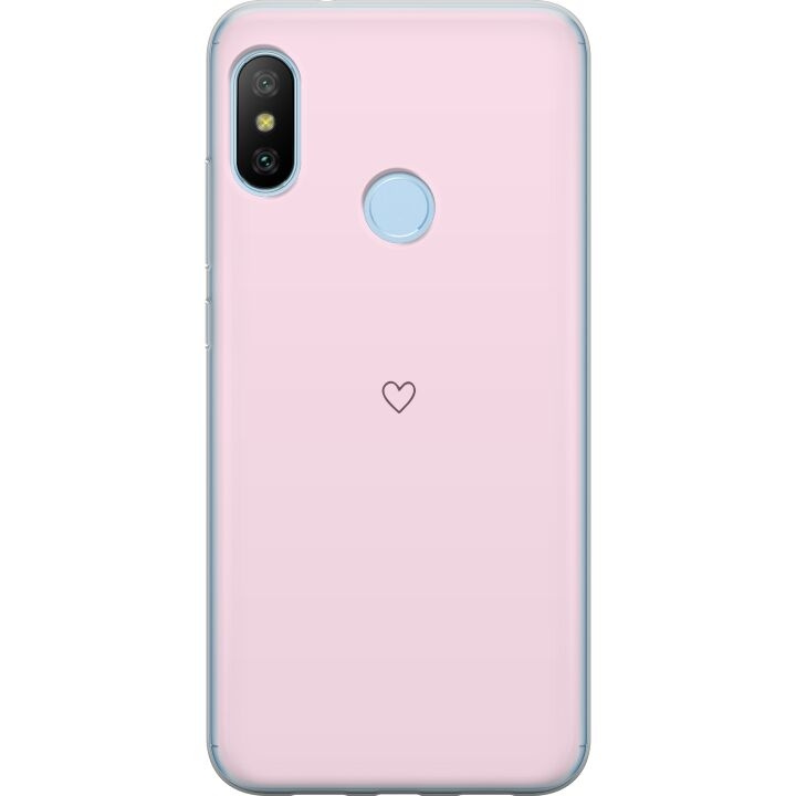 Mobiele hoes voor Xiaomi Mi A2 Lite met Hart ontwerp in de groep SMARTPHONE & TABLETS / Mobielbescherming / Xiaomi bij TP E-commerce Nordic AB (A64431)