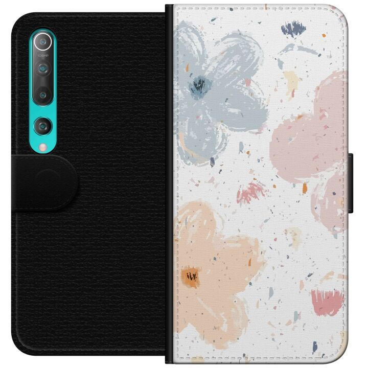 Portemonnee-hoesje voor Xiaomi Mi 10 5G met Bloemen ontwerp in de groep SMARTPHONE & TABLETS / Mobielbescherming / Xiaomi bij TP E-commerce Nordic AB (A64451)