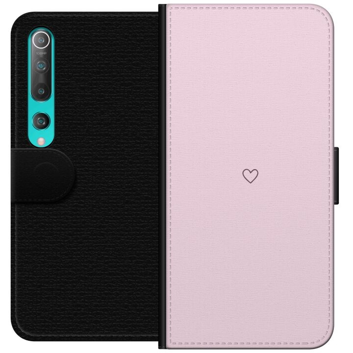 Portemonnee-hoesje voor Xiaomi Mi 10 5G met Hart ontwerp in de groep SMARTPHONE & TABLETS / Mobielbescherming / Xiaomi bij TP E-commerce Nordic AB (A64458)