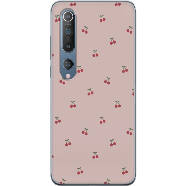 Mobiele hoes voor Xiaomi Mi 10 5G met Kersen ontwerp in de groep SMARTPHONE & TABLETS / Mobielbescherming / Xiaomi bij TP E-commerce Nordic AB (A64473)