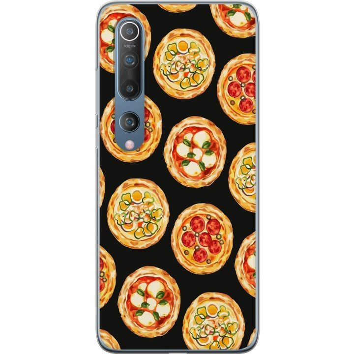 Mobiele hoes voor Xiaomi Mi 10 5G met Pizza ontwerp in de groep SMARTPHONE & TABLETS / Mobielbescherming / Xiaomi bij TP E-commerce Nordic AB (A64479)