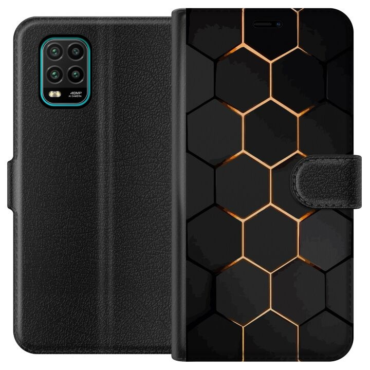 Portemonnee-hoesje voor Xiaomi Mi 10 Lite 5G met Luxe Patroon ontwerp in de groep SMARTPHONE & TABLETS / Mobielbescherming / Xiaomi bij TP E-commerce Nordic AB (A64518)