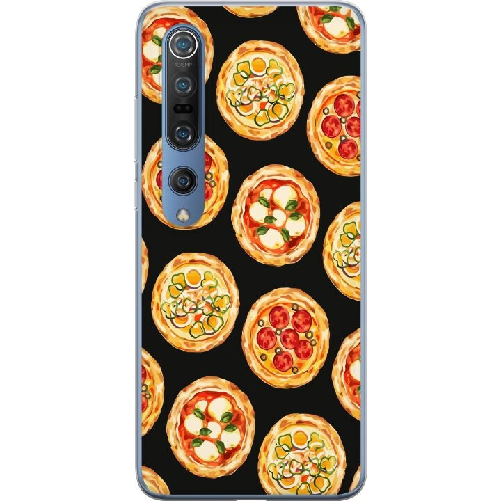 Mobiele hoes voor Xiaomi Mi 10 Pro 5G met Pizza ontwerp in de groep SMARTPHONE & TABLETS / Mobielbescherming / Xiaomi bij TP E-commerce Nordic AB (A64587)