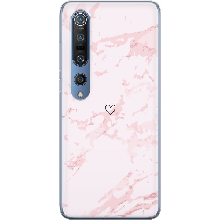 Mobiele hoes voor Xiaomi Mi 10 Pro 5G met Roze Hart ontwerp in de groep SMARTPHONE & TABLETS / Mobielbescherming / Xiaomi bij TP E-commerce Nordic AB (A64597)