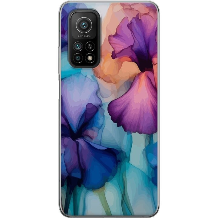 Mobiele hoes voor Xiaomi Mi 10T 5G met Magische bloemen ontwerp in de groep SMARTPHONE & TABLETS / Mobielbescherming / Xiaomi bij TP E-commerce Nordic AB (A64631)