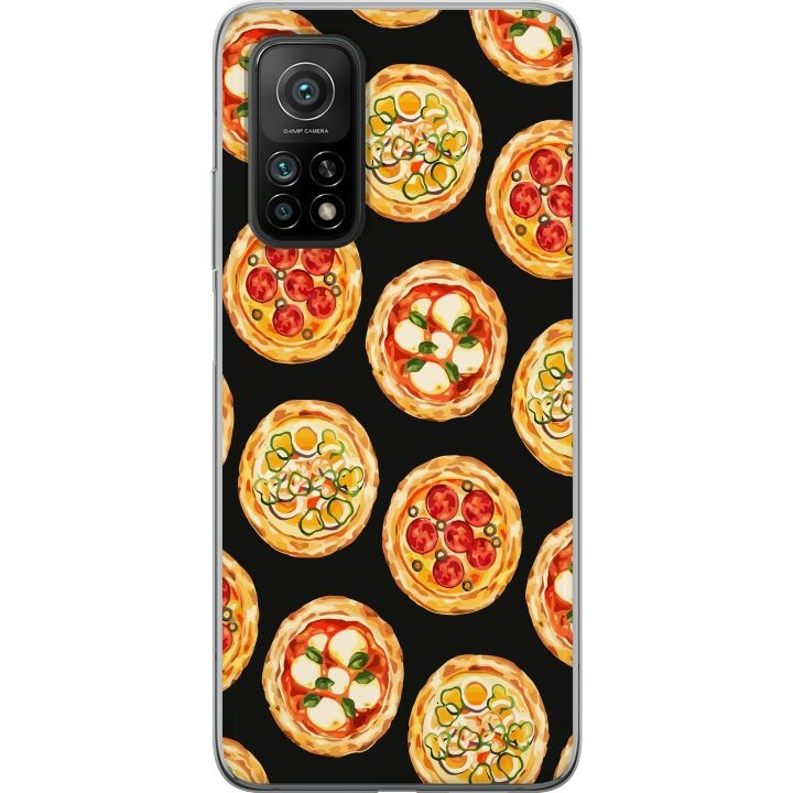 Mobiele hoes voor Xiaomi Mi 10T 5G met Pizza ontwerp in de groep SMARTPHONE & TABLETS / Mobielbescherming / Xiaomi bij TP E-commerce Nordic AB (A64641)