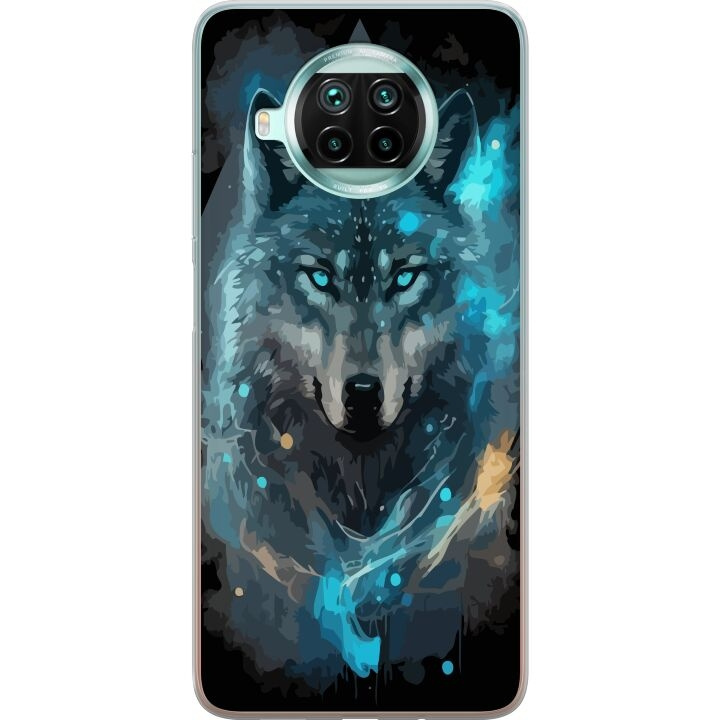 Mobiele hoes voor Xiaomi Mi 10T Lite 5G met Wolf ontwerp in de groep SMARTPHONE & TABLETS / Mobielbescherming / Xiaomi bij TP E-commerce Nordic AB (A64660)