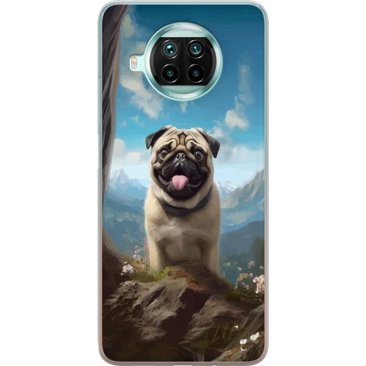 Mobiele hoes voor Xiaomi Mi 10T Lite 5G met Blije Hond ontwerp in de groep SMARTPHONE & TABLETS / Mobielbescherming / Xiaomi bij TP E-commerce Nordic AB (A64673)