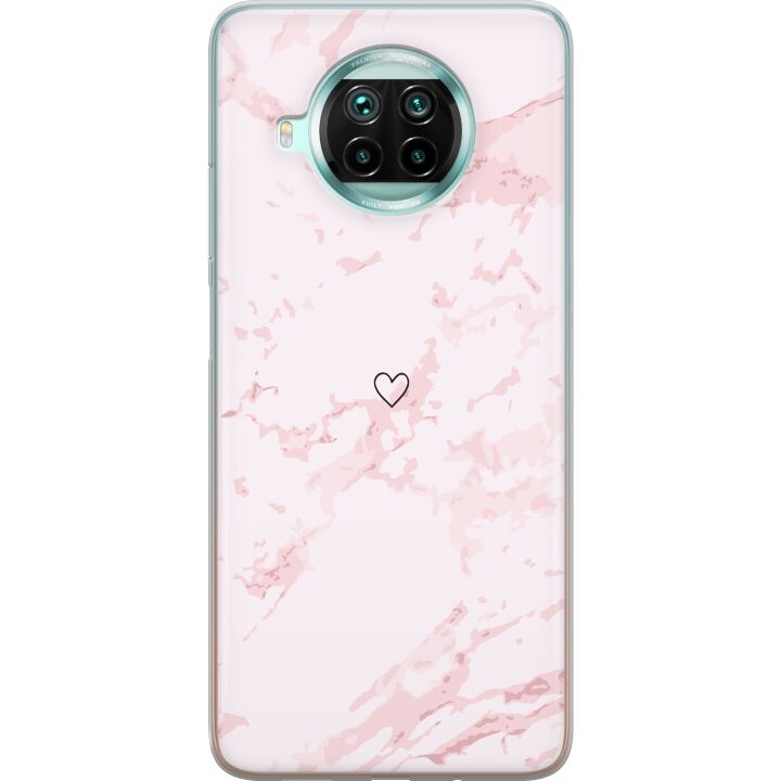 Mobiele hoes voor Xiaomi Mi 10T Lite 5G met Roze Hart ontwerp in de groep SMARTPHONE & TABLETS / Mobielbescherming / Xiaomi bij TP E-commerce Nordic AB (A64678)