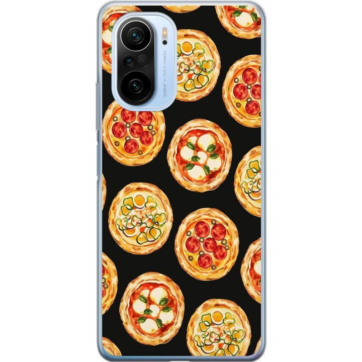 Mobiele hoes voor Xiaomi Mi 11i met Pizza ontwerp in de groep SMARTPHONE & TABLETS / Mobielbescherming / Xiaomi bij TP E-commerce Nordic AB (A64830)