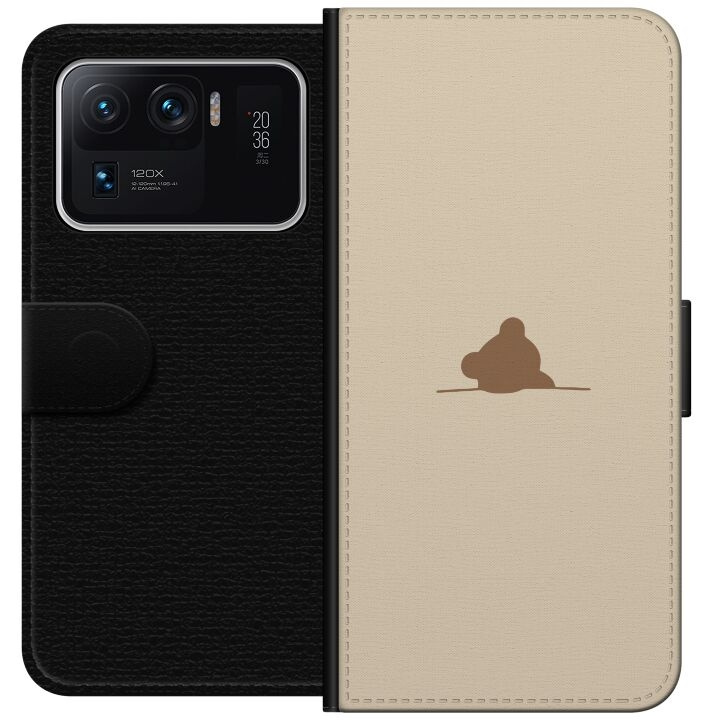 Portemonnee-hoesje voor Xiaomi Mi 11 Ultra met Nalle ontwerp in de groep SMARTPHONE & TABLETS / Mobielbescherming / Xiaomi bij TP E-commerce Nordic AB (A64972)