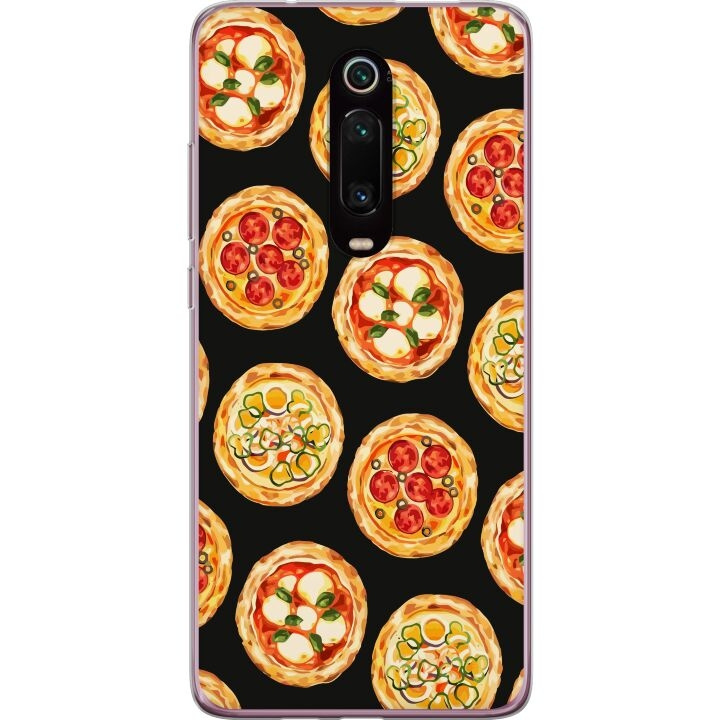 Mobiele hoes voor Xiaomi Mi 9T Pro met Pizza ontwerp in de groep SMARTPHONE & TABLETS / Mobielbescherming / Xiaomi bij TP E-commerce Nordic AB (A65019)