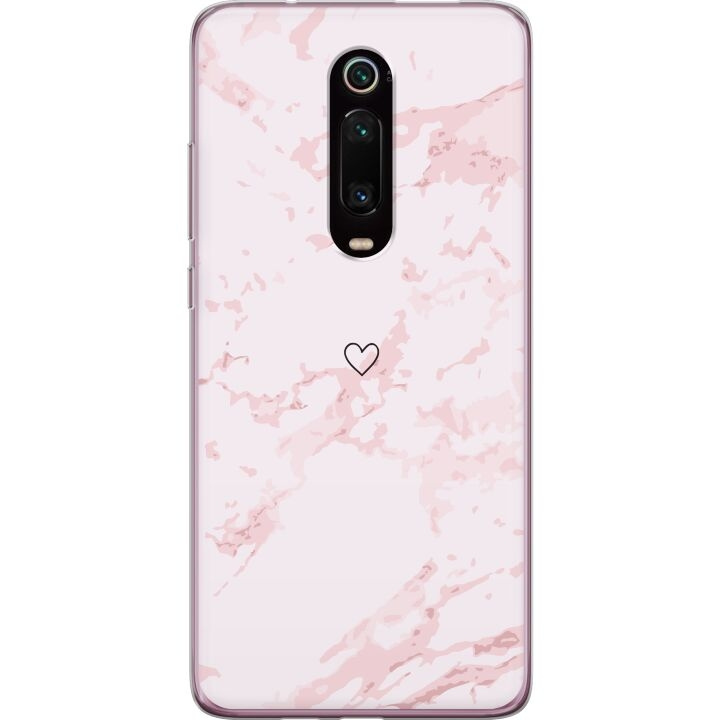 Mobiele hoes voor Xiaomi Mi 9T Pro met Roze Hart ontwerp in de groep SMARTPHONE & TABLETS / Mobielbescherming / Xiaomi bij TP E-commerce Nordic AB (A65029)