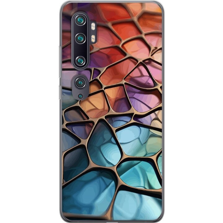 Mobiele hoes voor Xiaomi Mi Note 10 met Metallic patroon ontwerp in de groep SMARTPHONE & TABLETS / Mobielbescherming / Xiaomi bij TP E-commerce Nordic AB (A65043)