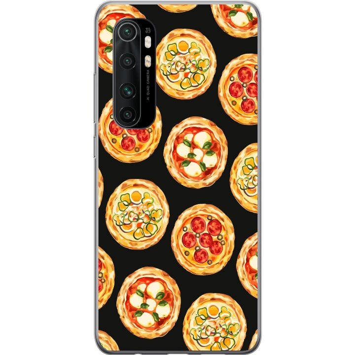 Mobiele hoes voor Xiaomi Mi Note 10 Lite met Pizza ontwerp in de groep SMARTPHONE & TABLETS / Mobielbescherming / Xiaomi bij TP E-commerce Nordic AB (A65073)