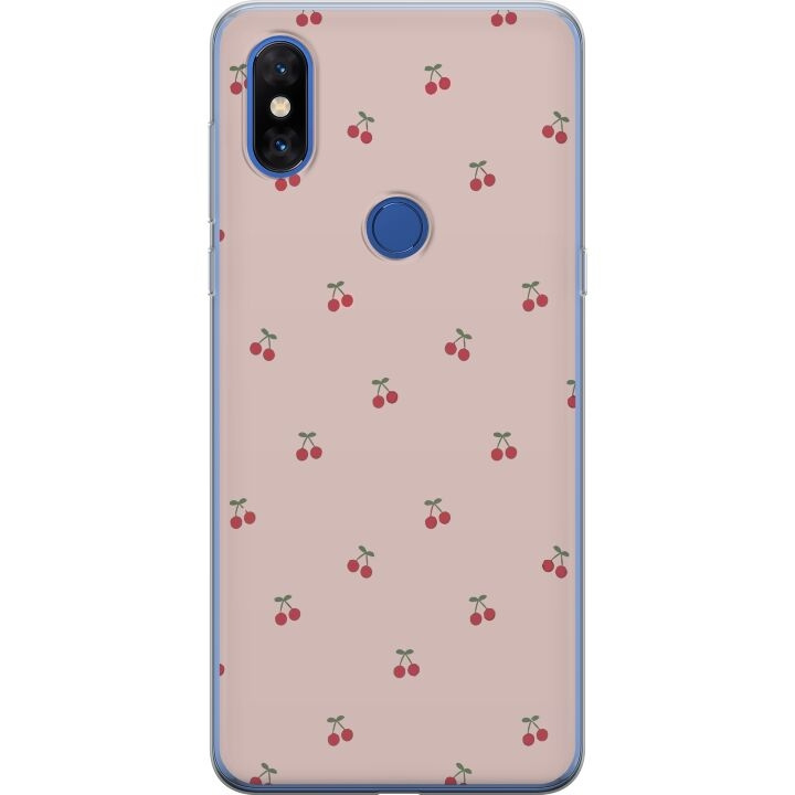 Mobiele hoes voor Xiaomi Mi Mix 3 met Kersen ontwerp in de groep SMARTPHONE & TABLETS / Mobielbescherming / Xiaomi bij TP E-commerce Nordic AB (A65121)