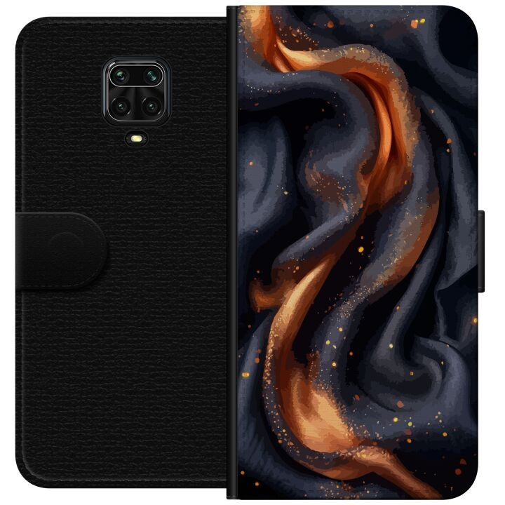 Portemonnee-hoesje voor Xiaomi Redmi Note 9 Pro met Vurig zijde ontwerp in de groep SMARTPHONE & TABLETS / Mobielbescherming / Xiaomi bij TP E-commerce Nordic AB (A65142)