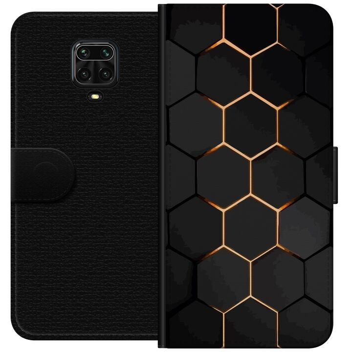 Portemonnee-hoesje voor Xiaomi Redmi Note 9 Pro met Luxe Patroon ontwerp in de groep SMARTPHONE & TABLETS / Mobielbescherming / Xiaomi bij TP E-commerce Nordic AB (A65166)