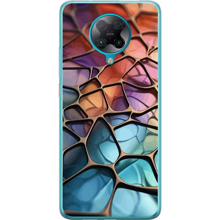 Mobiele hoes voor Xiaomi Poco F2 Pro met Metallic patroon ontwerp in de groep SMARTPHONE & TABLETS / Mobielbescherming / Xiaomi bij TP E-commerce Nordic AB (A65205)