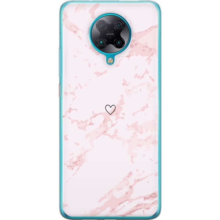 Mobiele hoes voor Xiaomi Poco F2 Pro met Roze Hart ontwerp in de groep SMARTPHONE & TABLETS / Mobielbescherming / Xiaomi bij TP E-commerce Nordic AB (A65218)