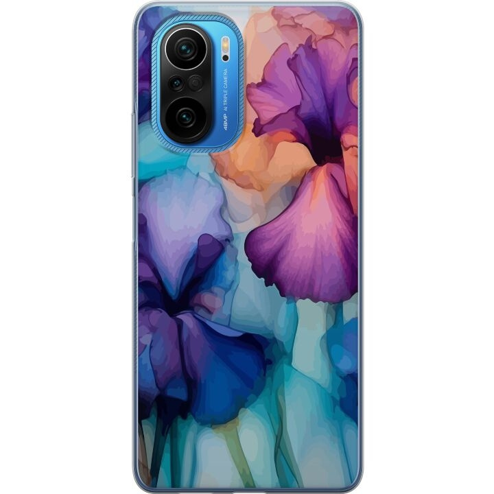 Mobiele hoes voor Xiaomi Poco F3 met Magische bloemen ontwerp in de groep SMARTPHONE & TABLETS / Mobielbescherming / Xiaomi bij TP E-commerce Nordic AB (A65225)