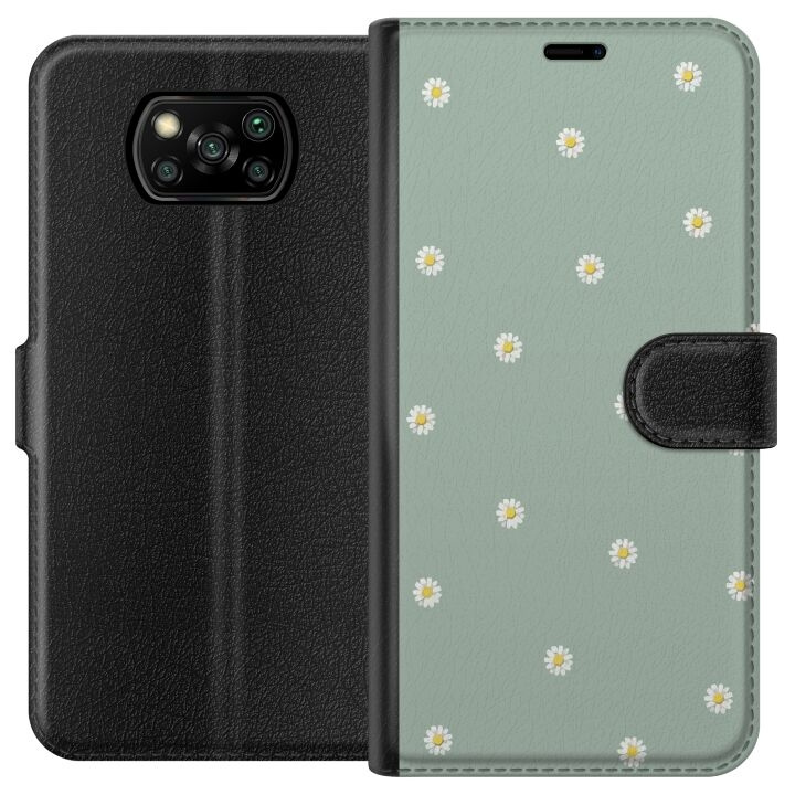 Portemonnee-hoesje voor Xiaomi Poco X3 NFC met Priesterkragen ontwerp in de groep SMARTPHONE & TABLETS / Mobielbescherming / Xiaomi bij TP E-commerce Nordic AB (A65361)