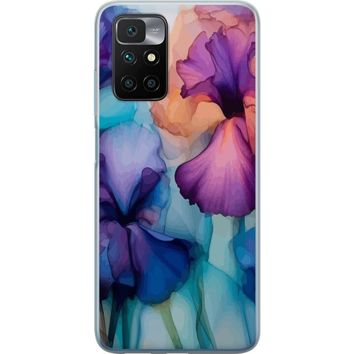 Mobiele hoes voor Xiaomi Redmi 10 met Magische bloemen ontwerp in de groep SMARTPHONE & TABLETS / Mobielbescherming / Xiaomi bij TP E-commerce Nordic AB (A65468)