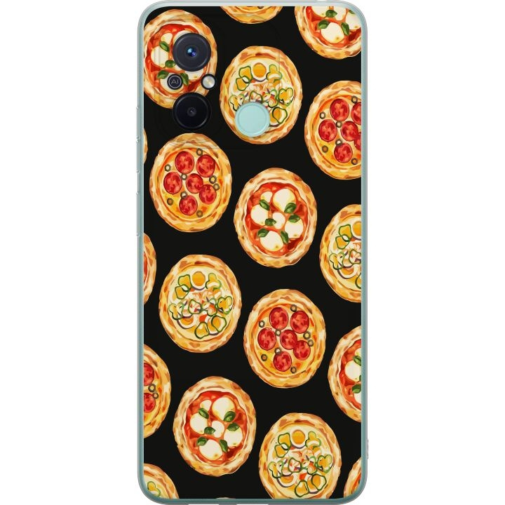 Mobiele hoes voor Xiaomi Redmi 12C met Pizza ontwerp in de groep SMARTPHONE & TABLETS / Mobielbescherming / Xiaomi bij TP E-commerce Nordic AB (A65586)