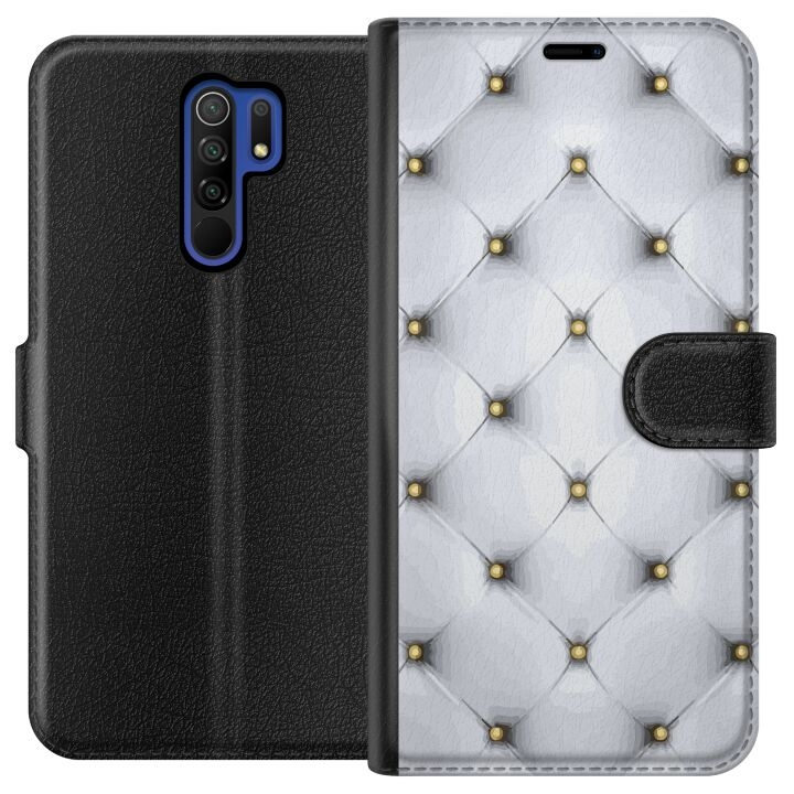 Portemonnee-hoesje voor Xiaomi Redmi 9 met Luxe ontwerp in de groep SMARTPHONE & TABLETS / Mobielbescherming / Xiaomi bij TP E-commerce Nordic AB (A65641)