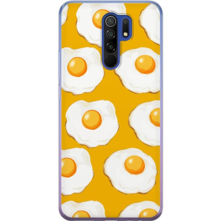 Mobiele hoes voor Xiaomi Redmi 9 met Gebakken ei ontwerp in de groep SMARTPHONE & TABLETS / Mobielbescherming / Xiaomi bij TP E-commerce Nordic AB (A65656)