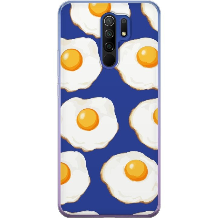 Mobiele hoes voor Xiaomi Redmi 9 met Gebakken eieren ontwerp in de groep SMARTPHONE & TABLETS / Mobielbescherming / Xiaomi bij TP E-commerce Nordic AB (A65660)