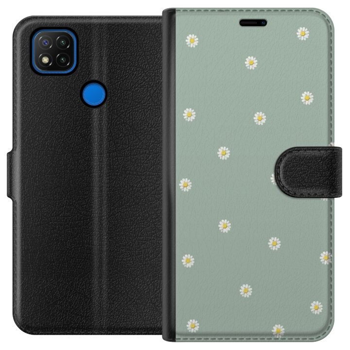 Portemonnee-hoesje voor Xiaomi Redmi 9C met Priesterkragen ontwerp in de groep SMARTPHONE & TABLETS / Mobielbescherming / Xiaomi bij TP E-commerce Nordic AB (A65766)