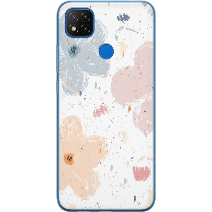 Mobiele hoes voor Xiaomi Redmi 9C NFC met Bloemen ontwerp in de groep SMARTPHONE & TABLETS / Mobielbescherming / Xiaomi bij TP E-commerce Nordic AB (A65828)