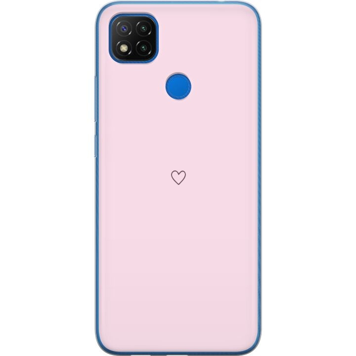 Mobiele hoes voor Xiaomi Redmi 9C NFC met Hart ontwerp in de groep SMARTPHONE & TABLETS / Mobielbescherming / Xiaomi bij TP E-commerce Nordic AB (A65835)