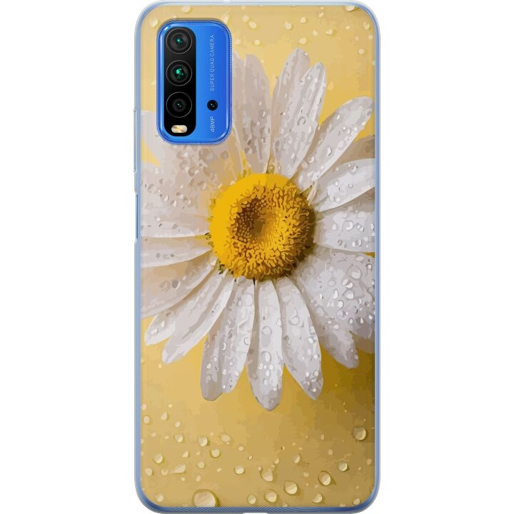 Mobiele hoes voor Xiaomi Redmi 9T met Porseleinbloem ontwerp in de groep SMARTPHONE & TABLETS / Mobielbescherming / Xiaomi bij TP E-commerce Nordic AB (A65843)