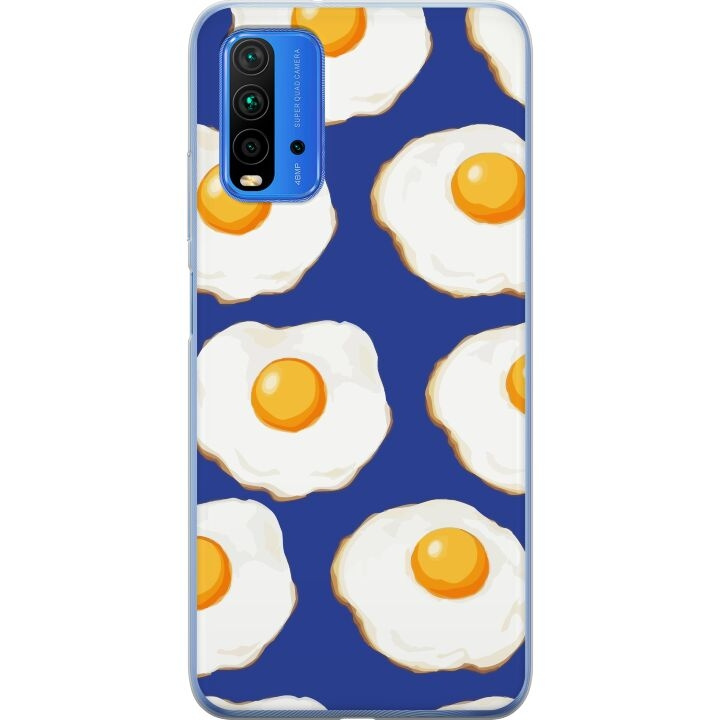 Mobiele hoes voor Xiaomi Redmi 9T met Gebakken eieren ontwerp in de groep SMARTPHONE & TABLETS / Mobielbescherming / Xiaomi bij TP E-commerce Nordic AB (A65849)