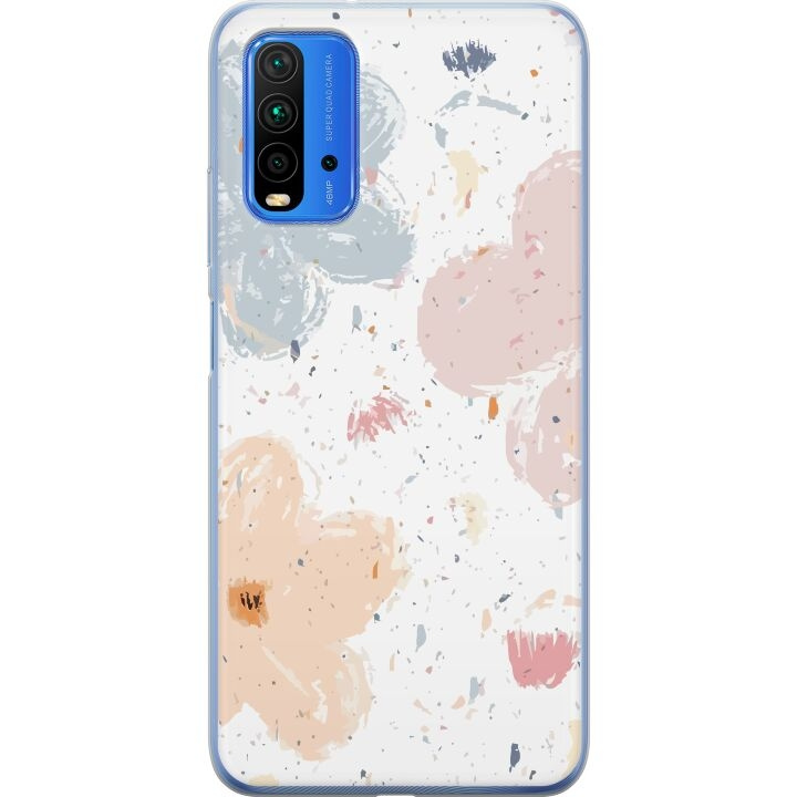 Mobiele hoes voor Xiaomi Redmi 9T met Bloemen ontwerp in de groep SMARTPHONE & TABLETS / Mobielbescherming / Xiaomi bij TP E-commerce Nordic AB (A65855)