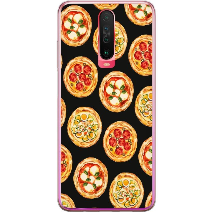 Mobiele hoes voor Xiaomi Redmi K30 met Pizza ontwerp in de groep SMARTPHONE & TABLETS / Mobielbescherming / Xiaomi bij TP E-commerce Nordic AB (A65883)