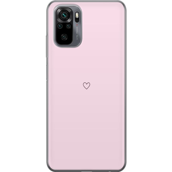 Mobiele hoes voor Xiaomi Redmi Note 10 met Hart ontwerp in de groep SMARTPHONE & TABLETS / Mobielbescherming / Xiaomi bij TP E-commerce Nordic AB (A65916)