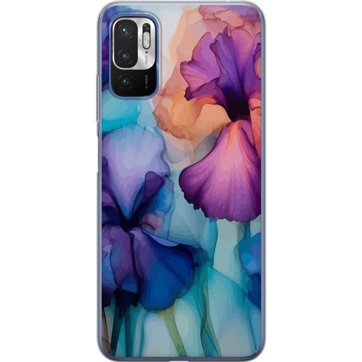 Mobiele hoes voor Xiaomi Redmi Note 10 5G met Magische bloemen ontwerp in de groep SMARTPHONE & TABLETS / Mobielbescherming / Xiaomi bij TP E-commerce Nordic AB (A65927)