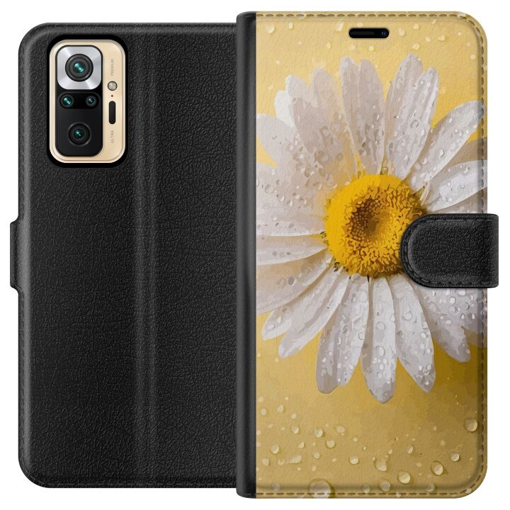 Portemonnee-hoesje voor Xiaomi Redmi Note 10 Pro met Porseleinbloem ontwerp in de groep SMARTPHONE & TABLETS / Mobielbescherming / Xiaomi bij TP E-commerce Nordic AB (A65951)