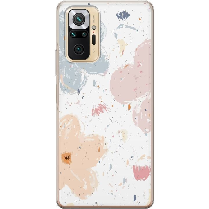 Mobiele hoes voor Xiaomi Redmi Note 10 Pro met Bloemen ontwerp in de groep SMARTPHONE & TABLETS / Mobielbescherming / Xiaomi bij TP E-commerce Nordic AB (A65990)